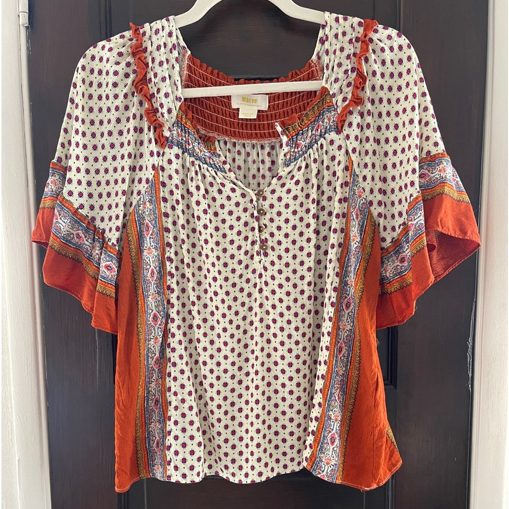 Maeve printed top